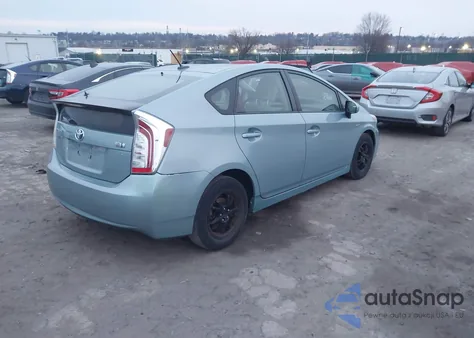 2012 Toyota Prius Three из США, поврежденный, VIN JTDKN3DU5C1505054